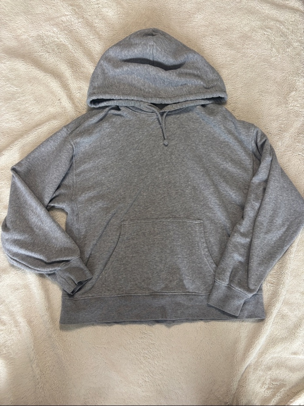 TNA Gray Hooded Pullover Sweatshirt
